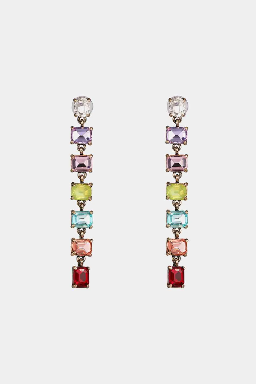 Let's Go Dancing Resin Dangle Earrings: 2 Colors