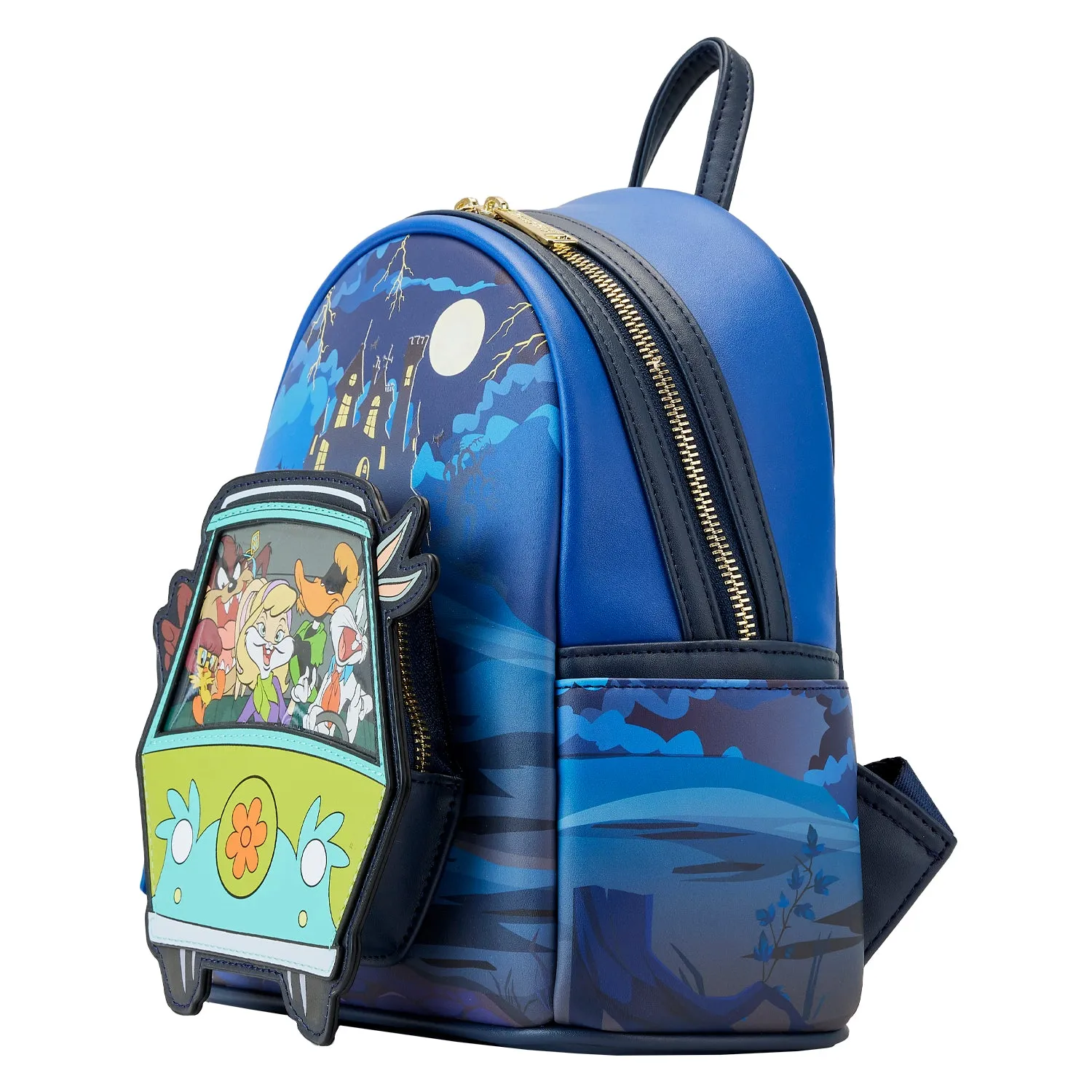 LF WB 100th Anniversary Looney Tunes Scooby Mash Up Mini Backpack