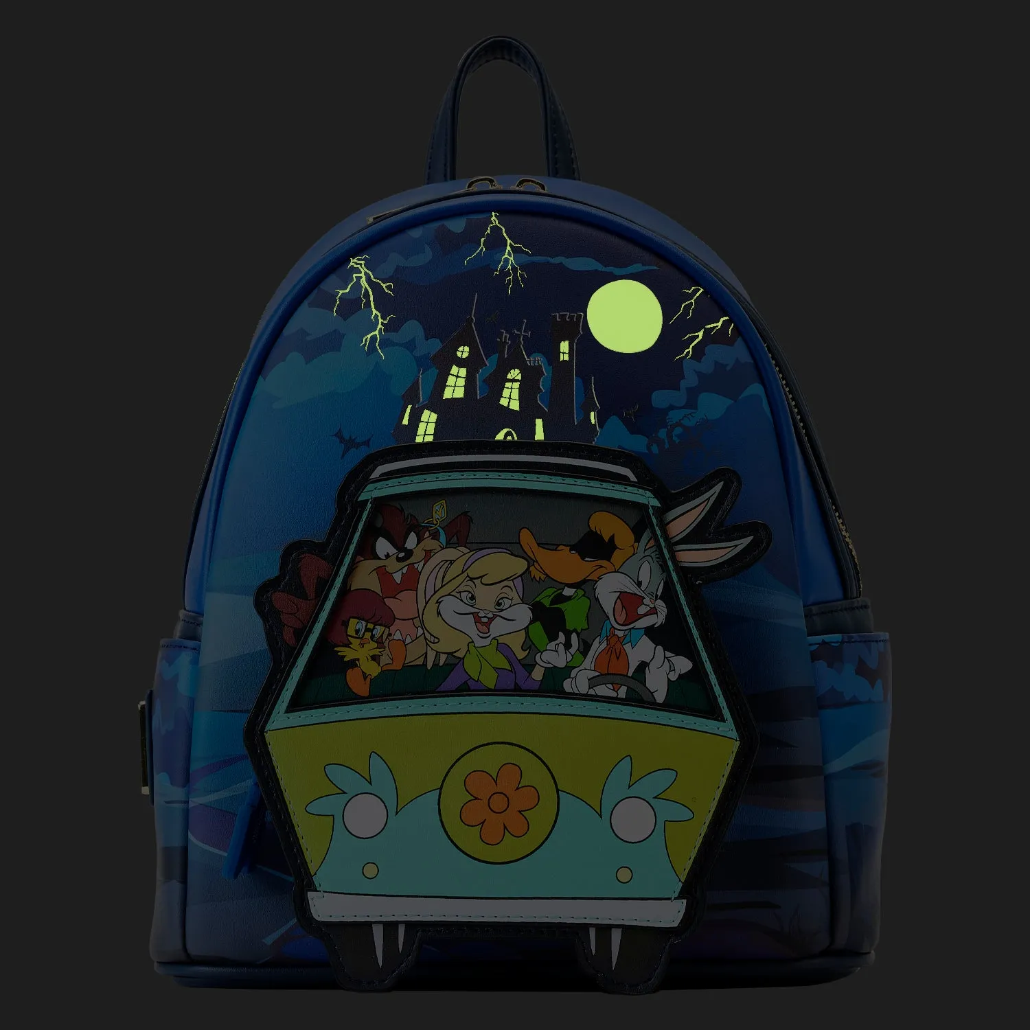 LF WB 100th Anniversary Looney Tunes Scooby Mash Up Mini Backpack
