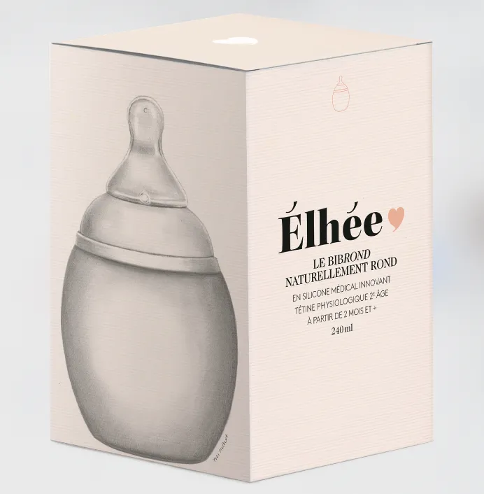 Élhée Innovative Anti Colic Bottle (Mustard)
