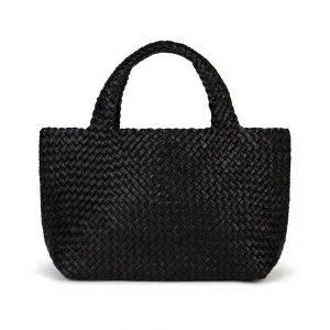 Lusso: Black Woven Leather Handbag - Pre-Order (Dispatch w/c 20/01)
