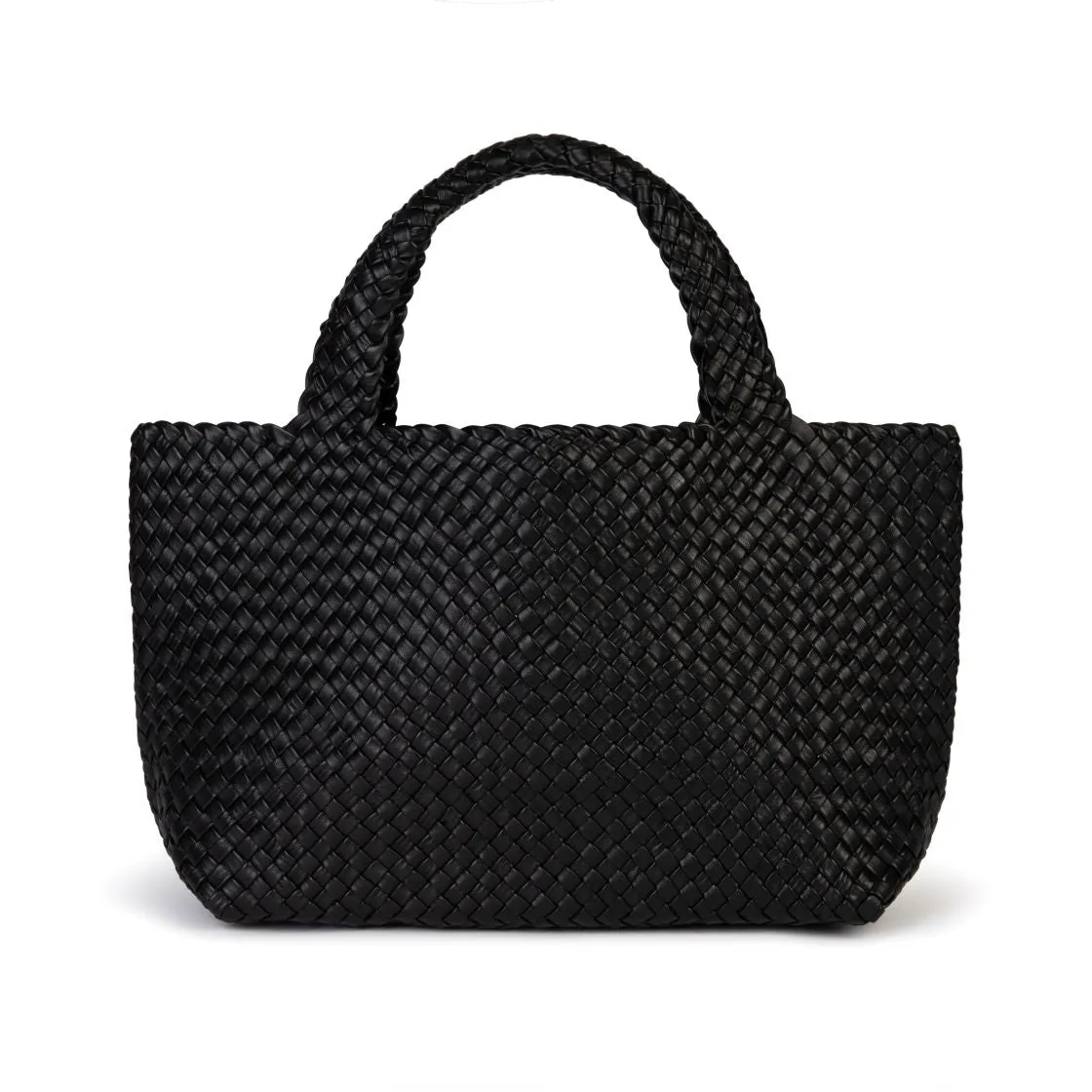 Lusso: Black Woven Leather Handbag - Pre-Order (Dispatch w/c 20/01)
