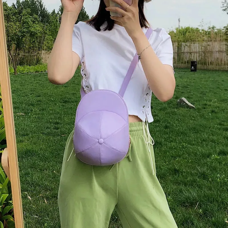 Luxury 3d hat cap handbag