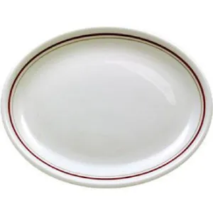 M062 Churchill Nova Clyde Oval Plates 254mm (Pack of 12)