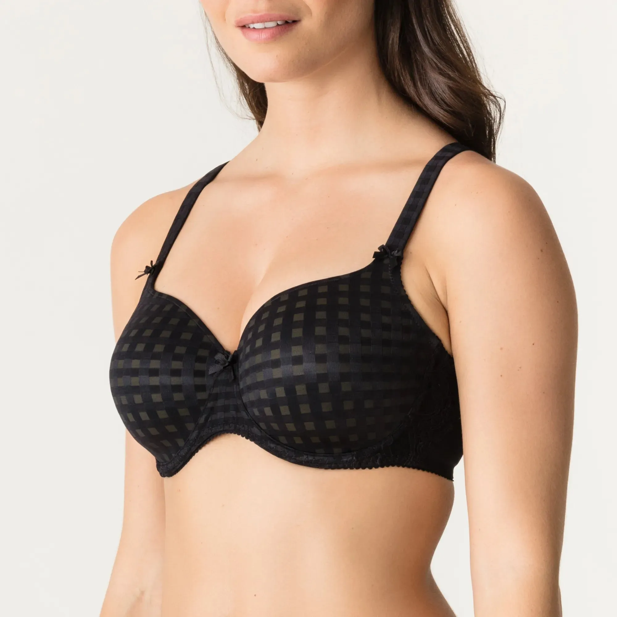 Madison Padded Heart Shape Bra In Black - Prima Donna