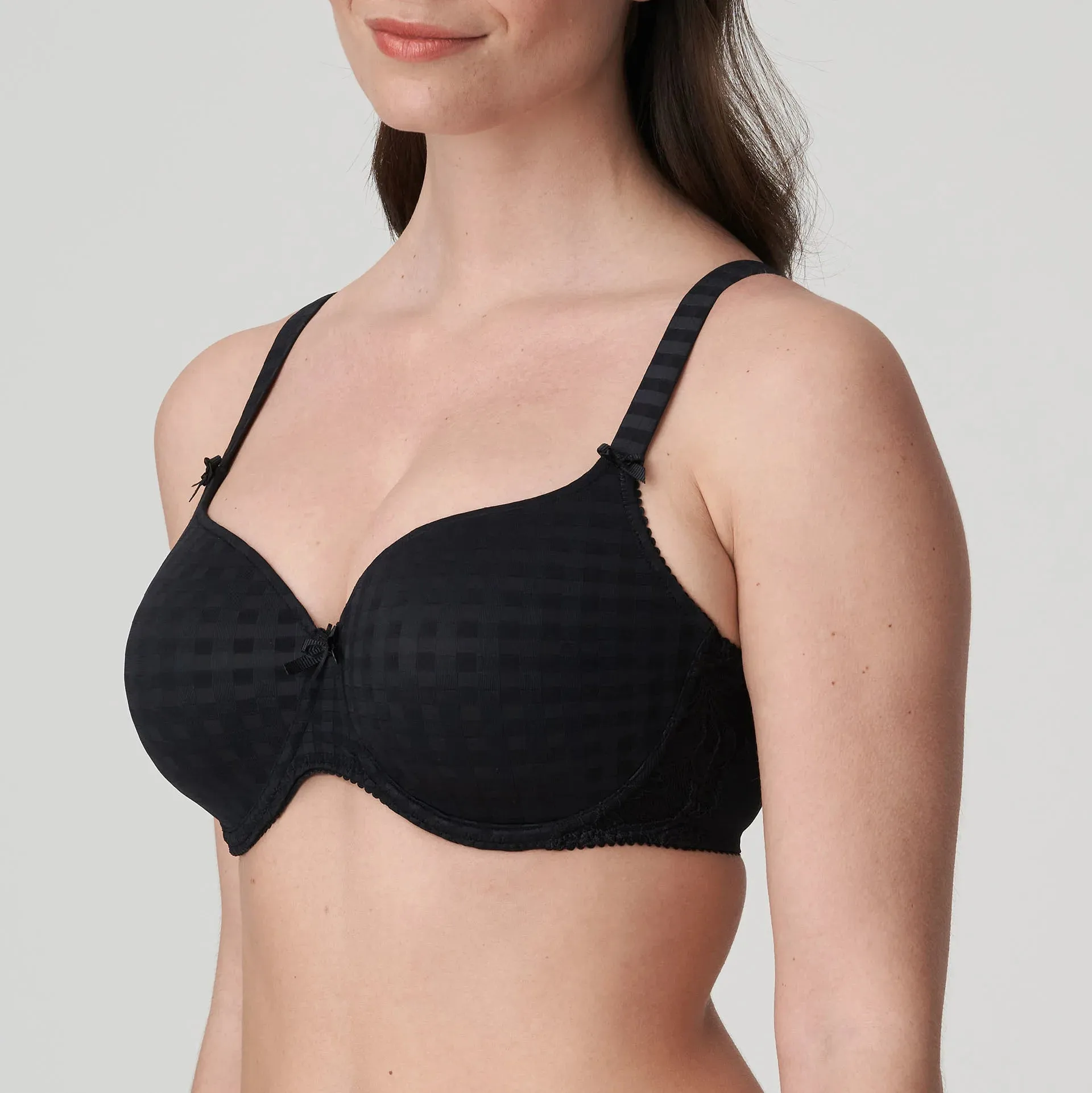 Madison Padded Heart Shape Bra In Black - Prima Donna