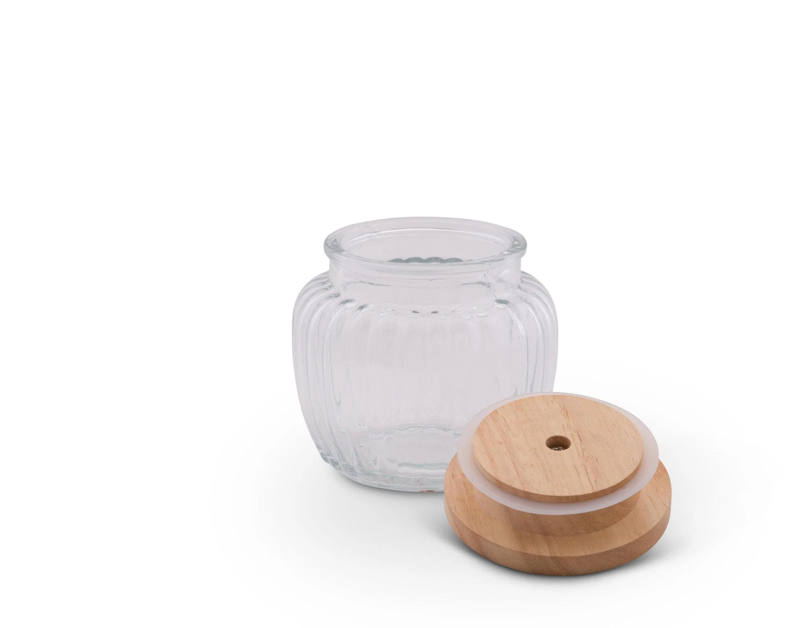 Magnolia Glass Canister by Arthur Court Designs