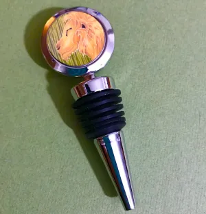 Majestic Lion Bottle Stopper  - Stunning Lion Bottle Bung - Wildlife Lovers Gift - Wine Lovers Gift