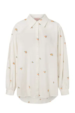Masha Shirt - Orange Floral