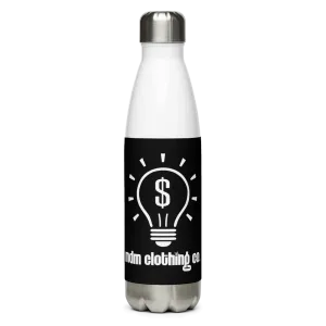 MDM Clothing Co. Black Stainless Steel Water Bottle