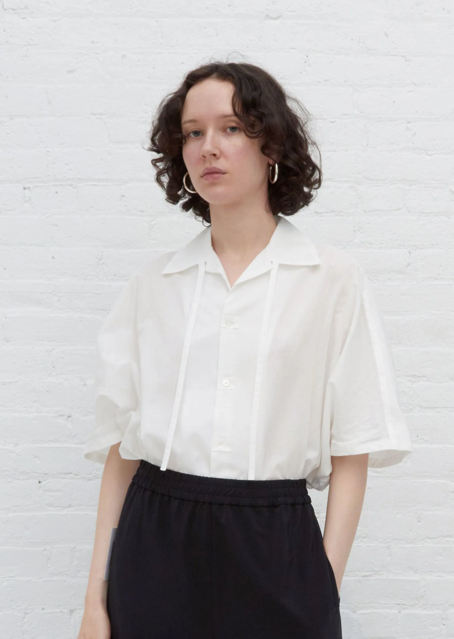 Medium Everyday Hoops — Silver