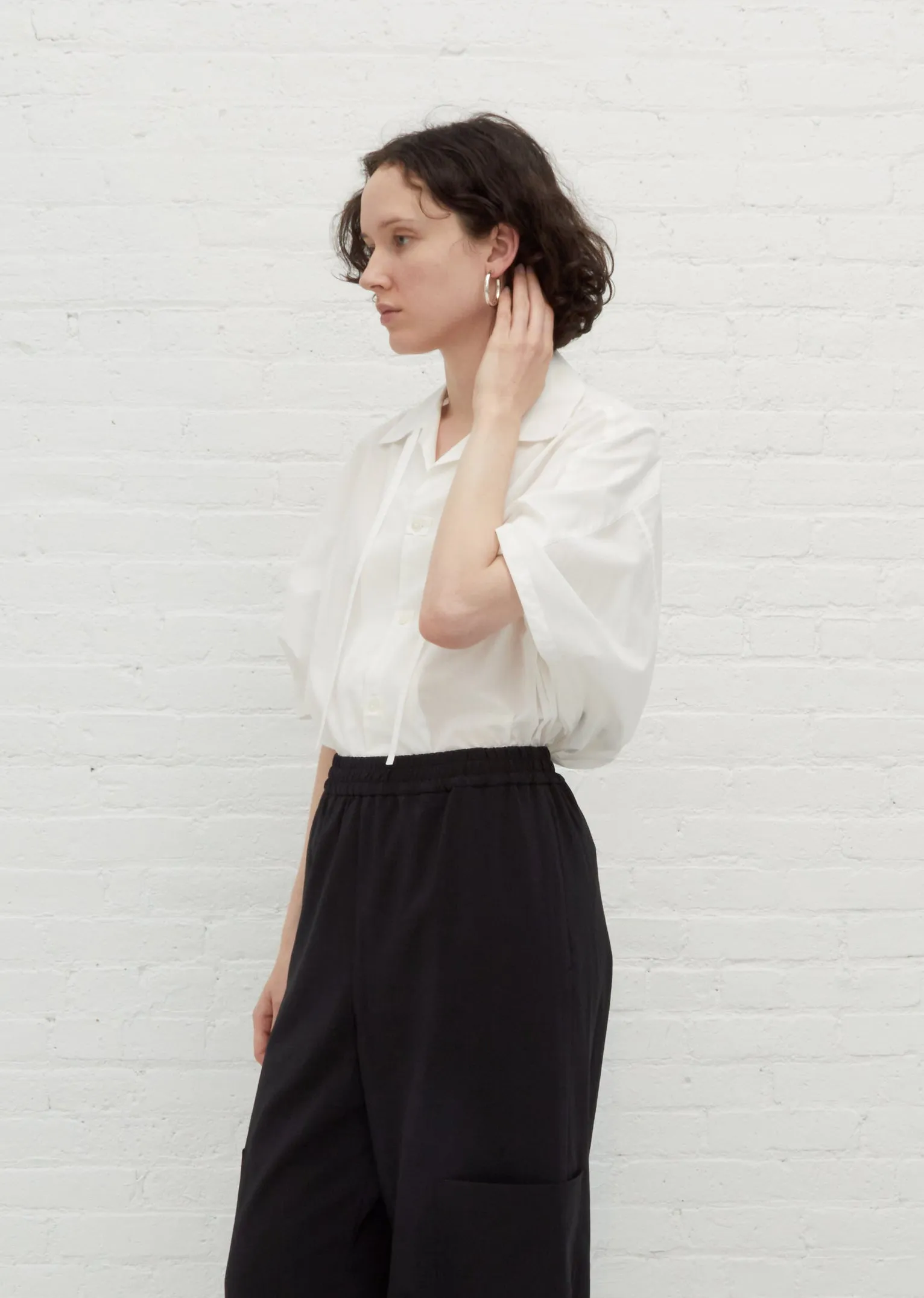 Medium Everyday Hoops — Silver