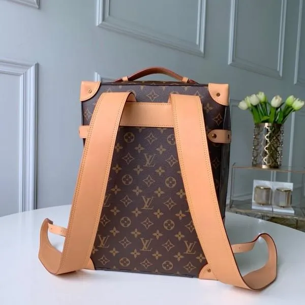 Men&#8217;s Monogram Canvas Soft Trunk Backpack Pm  M44752 2019 Collection