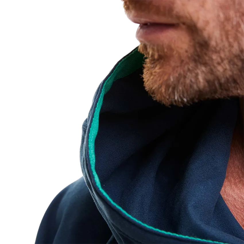 Men's Quick Dry Microfibre Changing Robe - Navy
