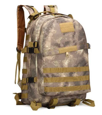 Mens Waterproof Military Assault Double Shoulder Rucksuck Backpack