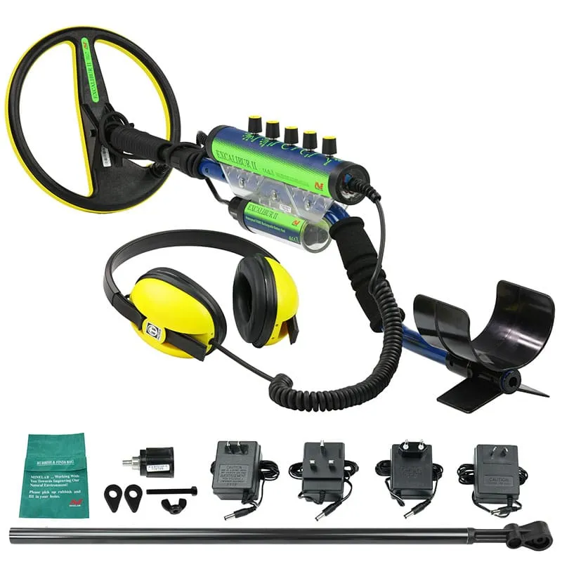 Minelab Excalibur II 1000 Metal Detector Complete Package - PKSD