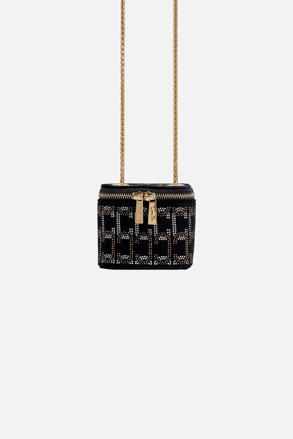 MINI BOX BAG SOLID BLACK