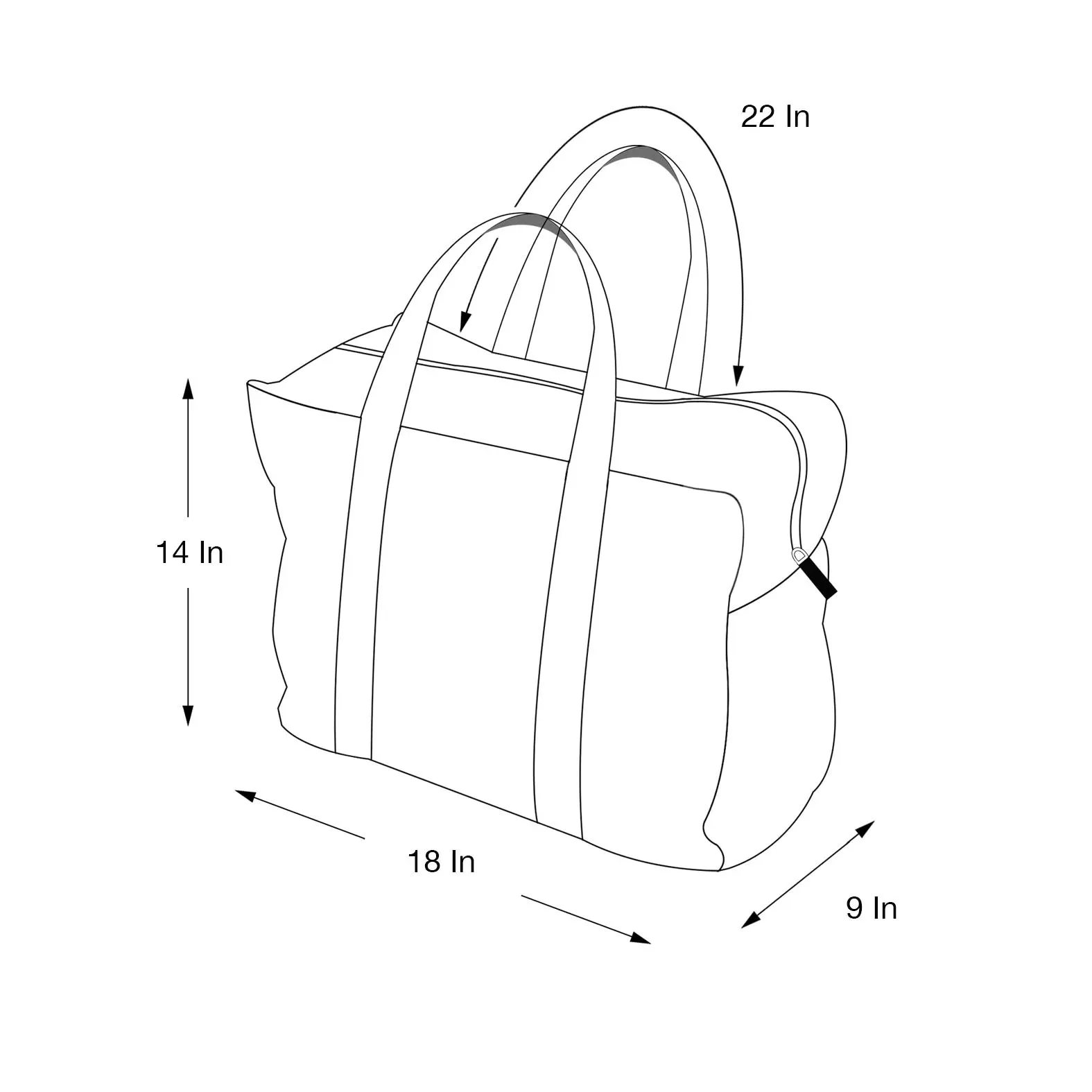 Monogrammed Las Bayadas Travel Tote - El Gilberto