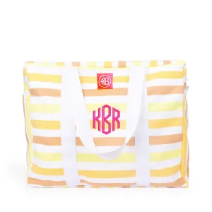 Monogrammed Las Bayadas Travel Tote - El Giovanni