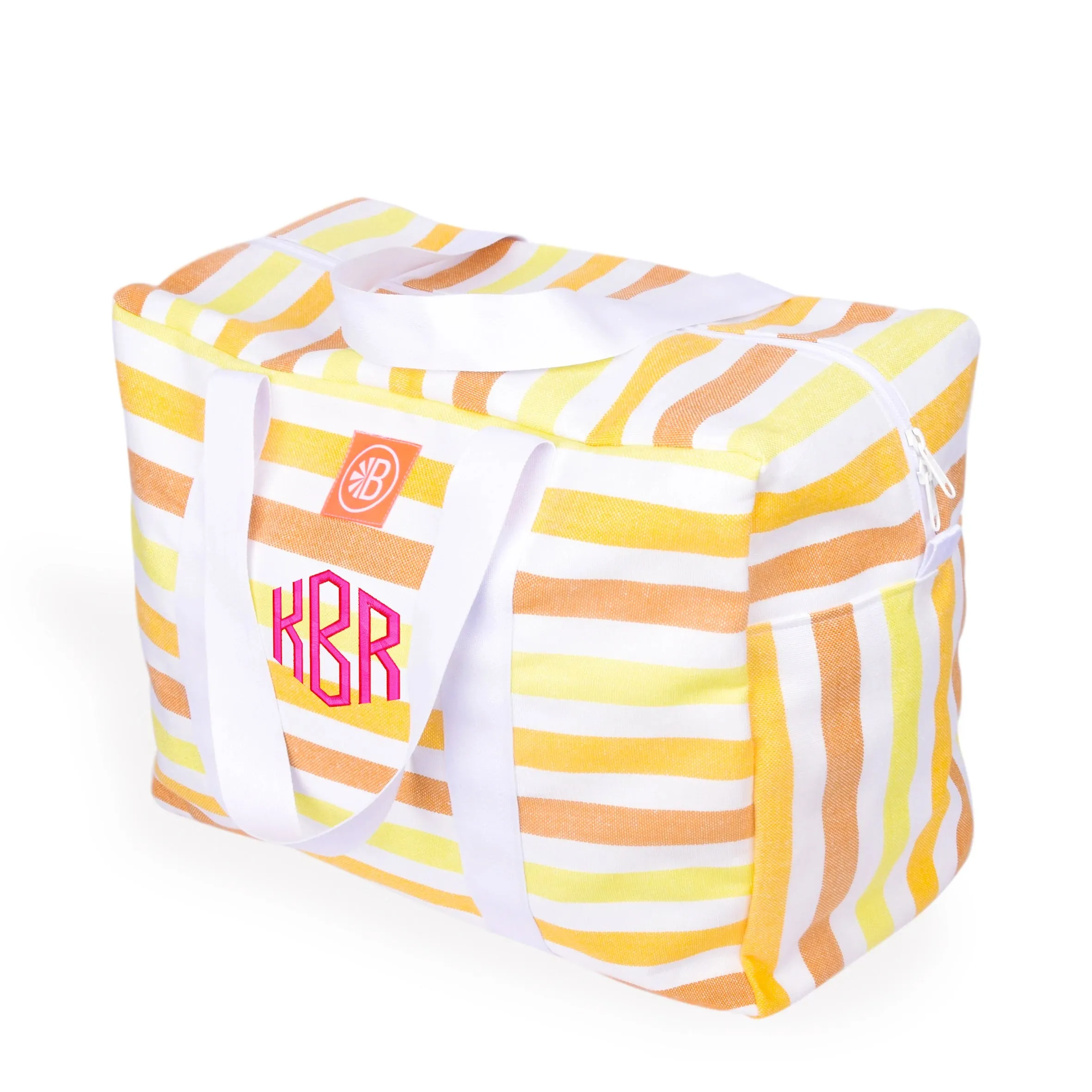 Monogrammed Las Bayadas Travel Tote - El Giovanni