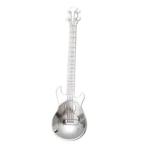 Music Themed Guitar Stainless Steel Spoon