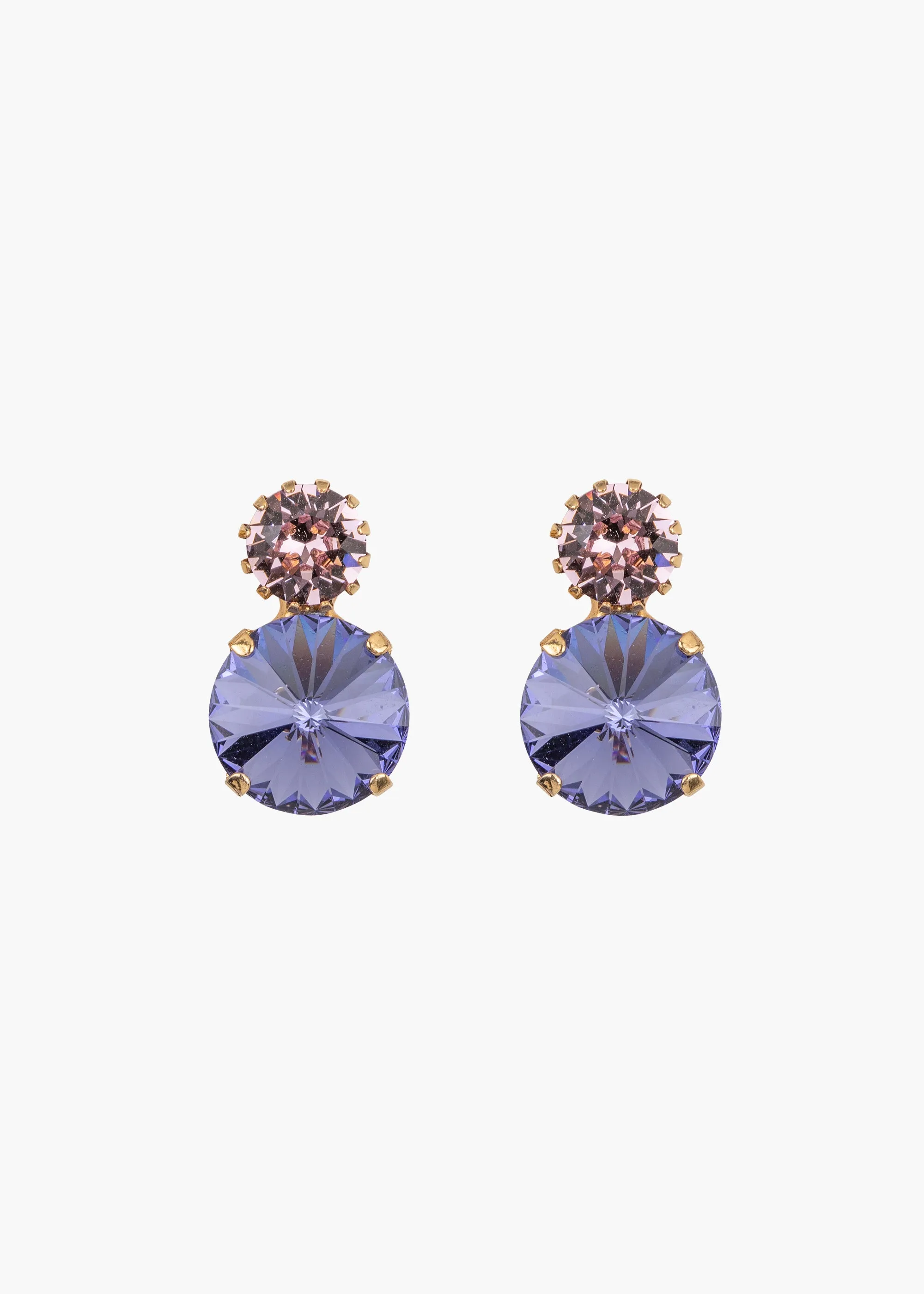 Myrla Earrings -- Tanzanite