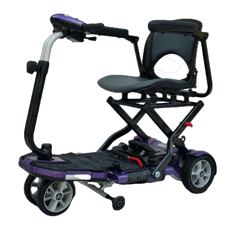 New EV Rider Transport Plus Folding Scooter Plum, Copper, Blue, or Burgundy