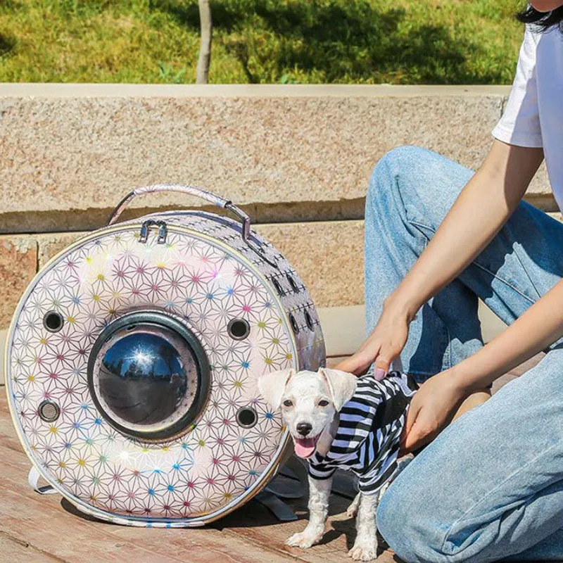 New personality breathable pet backpack
