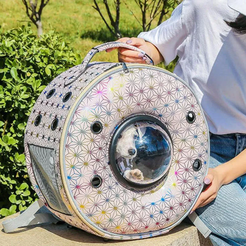 New personality breathable pet backpack