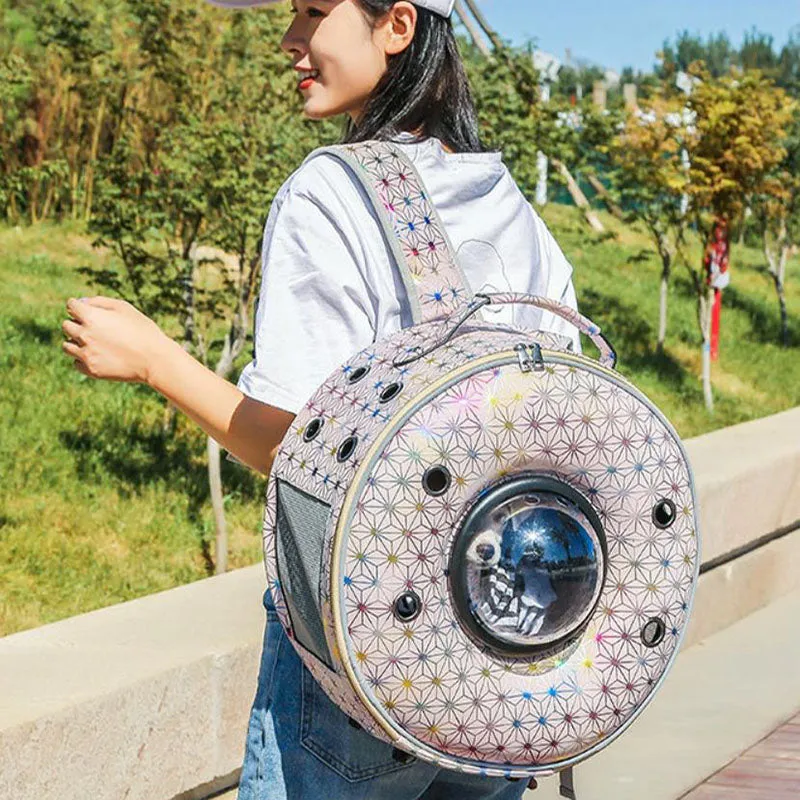 New personality breathable pet backpack