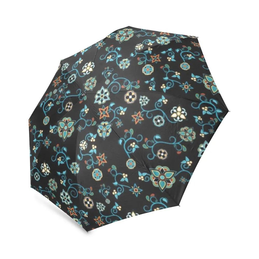 Ocean Bloom Foldable Umbrella