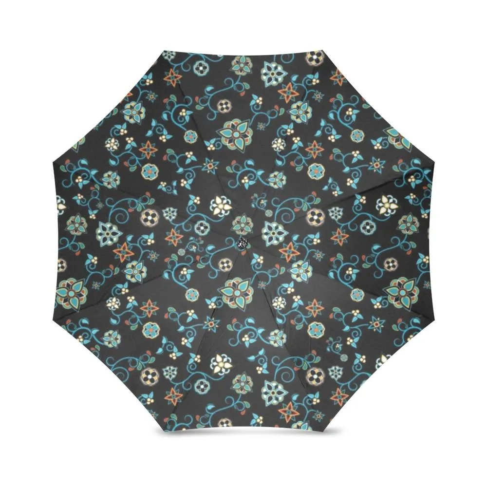 Ocean Bloom Foldable Umbrella