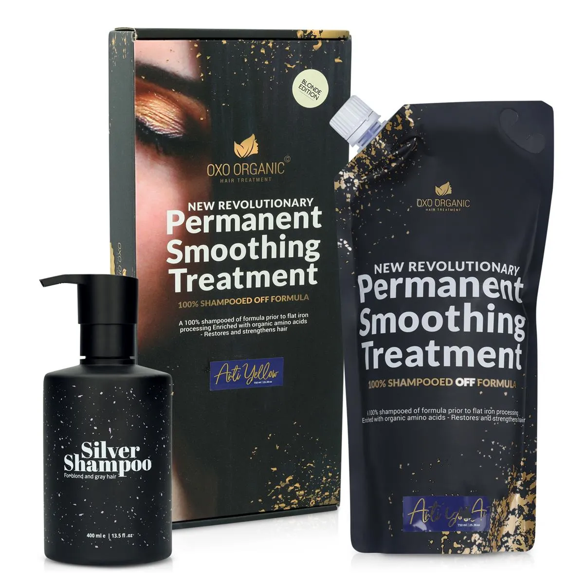 OXO Permanent Hair Smoothing Treatment | Blonde Edition