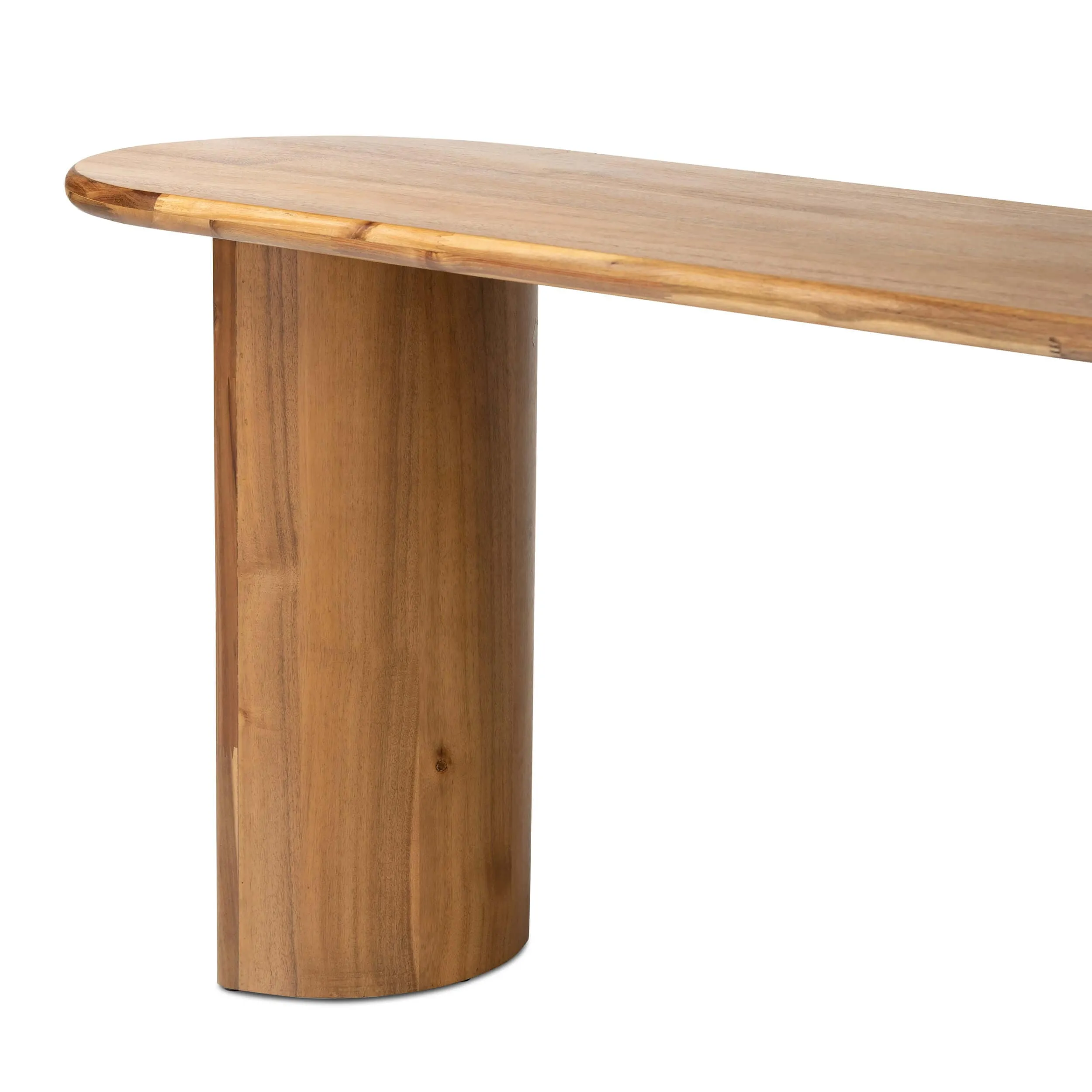 Paden Large Console Table, Sandy Acacia