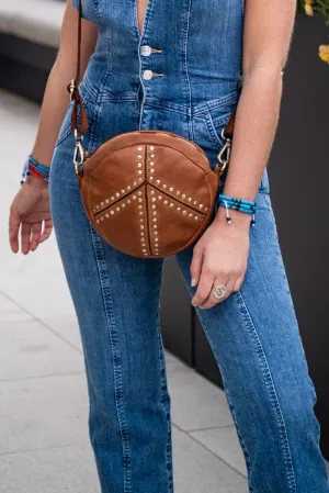 Peace Bag in Cognac