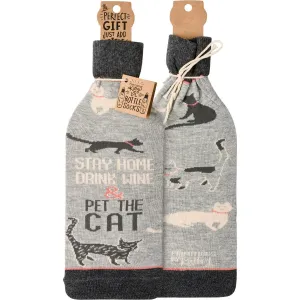 Pet the Cat Bottle Cover