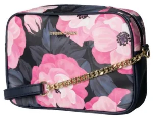 Pierre Cardin Victoria Floral Crossbody Bag | Black Floral