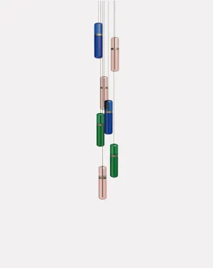 Pill Multi Cluster Pendant