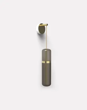 Pill Smoked Wall Light