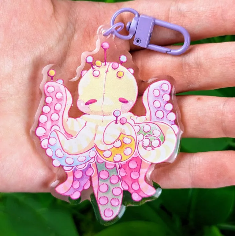 Pin-Cushion Sea Pet Keychains