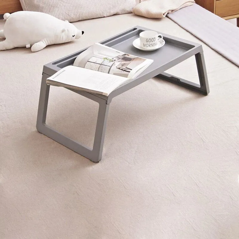 Plastic Light Foldable Laptop Table Bed Tray Lapdesk