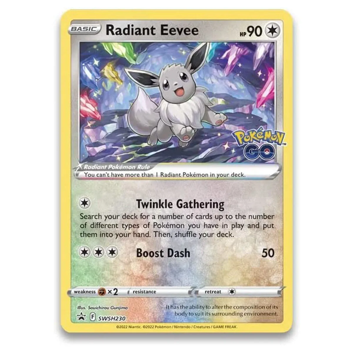 Pokémon TCG: Pokémon GO Premium Collection Radiant Evee
