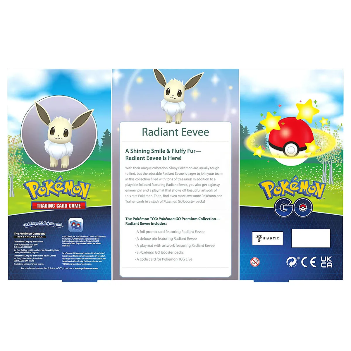Pokémon TCG: Pokémon GO Premium Collection Radiant Evee