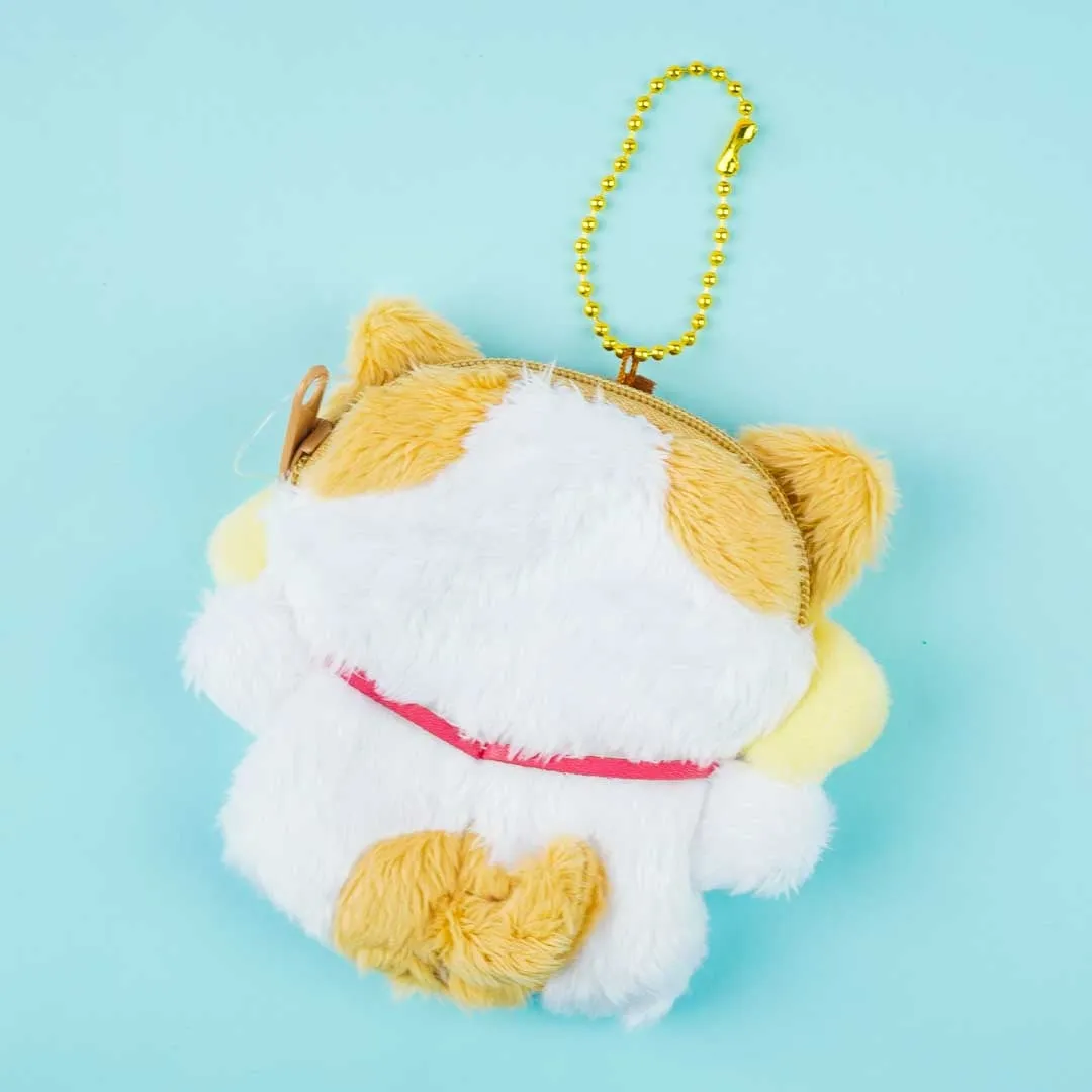 Pompompurin Happy Cat Plushie Coin Purse & Bag Charm