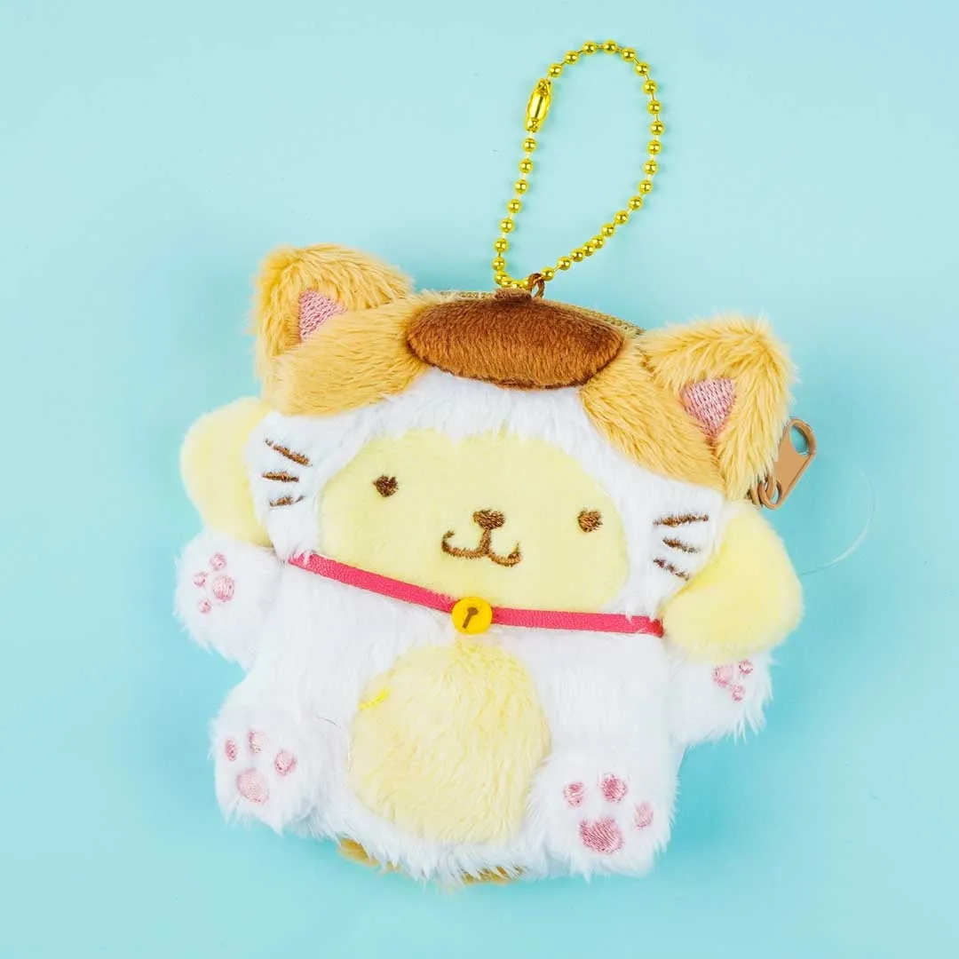 Pompompurin Happy Cat Plushie Coin Purse & Bag Charm