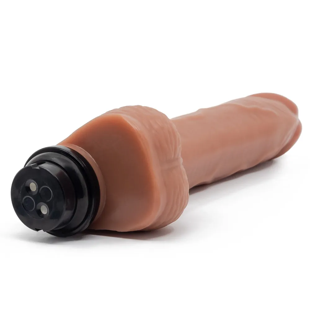 Portable Handbag Sex Machine Attachment - 7.5" Realistic Slim Dildo