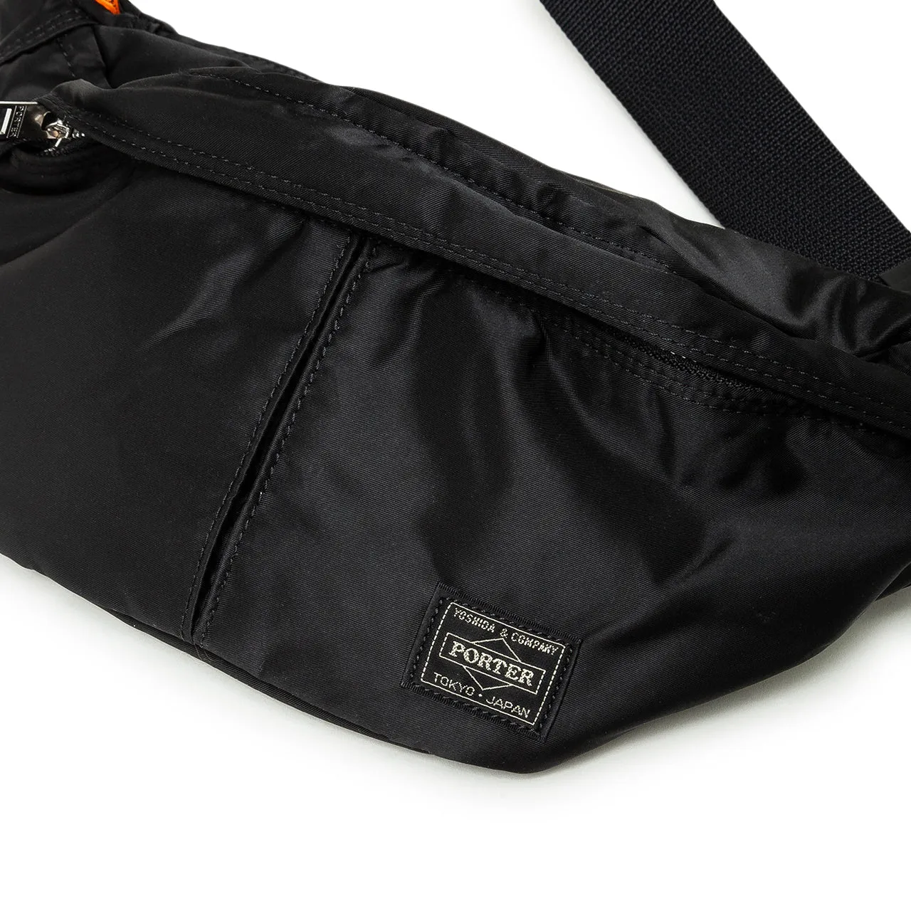 porter by yoshida tanker waist bag s (black)