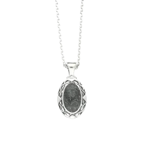 Preseli Bluestone Necklace Oval Celtic