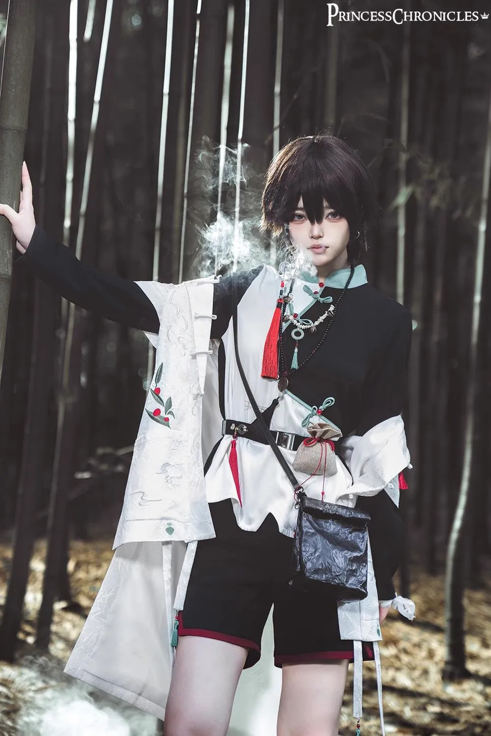 Princess Chronicles~Bamboo Panda~Han Lolita Shirt Full Set Chinese Style Unisex Set