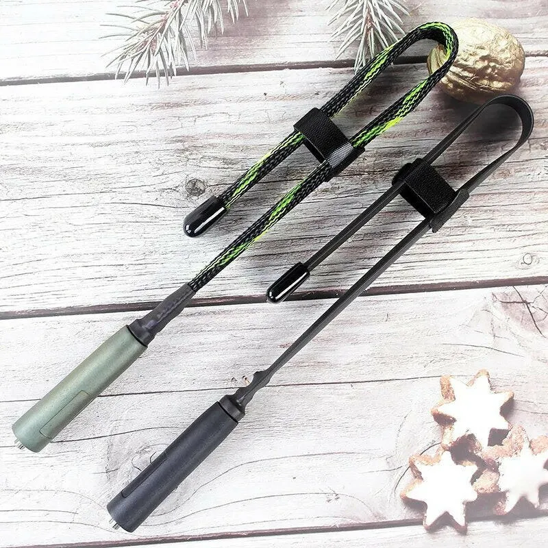 Quansheng UV-K5 BAOFENG Walkie Talkie Foldable CS Tactical Antenna SMA Female 144/430Mhz For UV5R UV82 Ham Radio Accessories